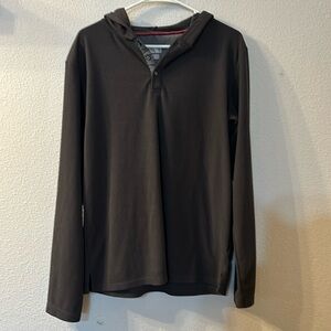 Truly waffle knit thermal hoodie size medium